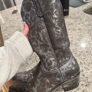 OLDGRINGO NADIA LASER EDGED WOMENS WESTERN BOOT